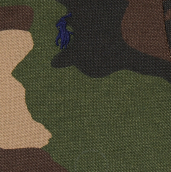 NWT Boy's Ralph Lauren Polo Classic-fit Camouflage Shirt - Picture 2 of 8